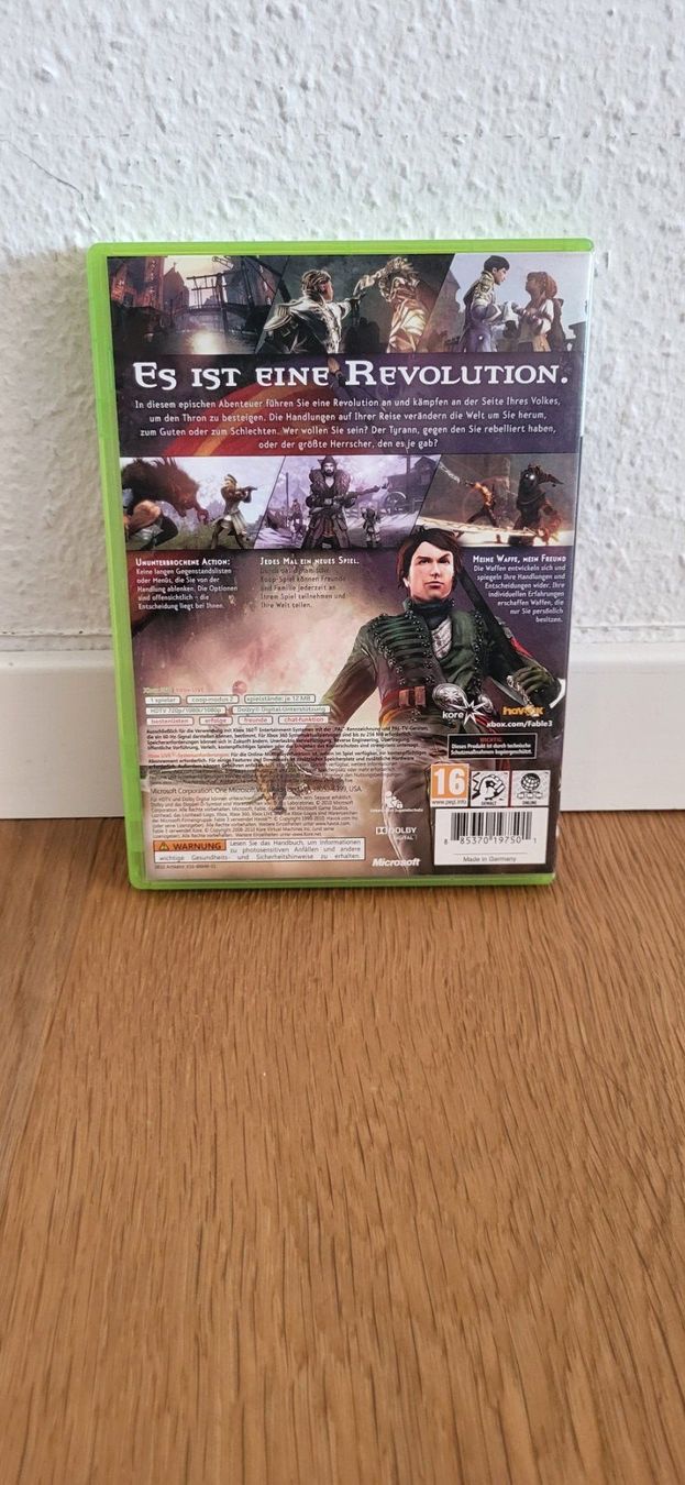 Microsoft Spiele: Xbox 360 - Fable 3 – Gebraucht aus Münsingen von DigitaleSpielecke 1