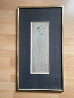 HANS ERNI "Rückenakt" 1986 Tempera mit Bleistift