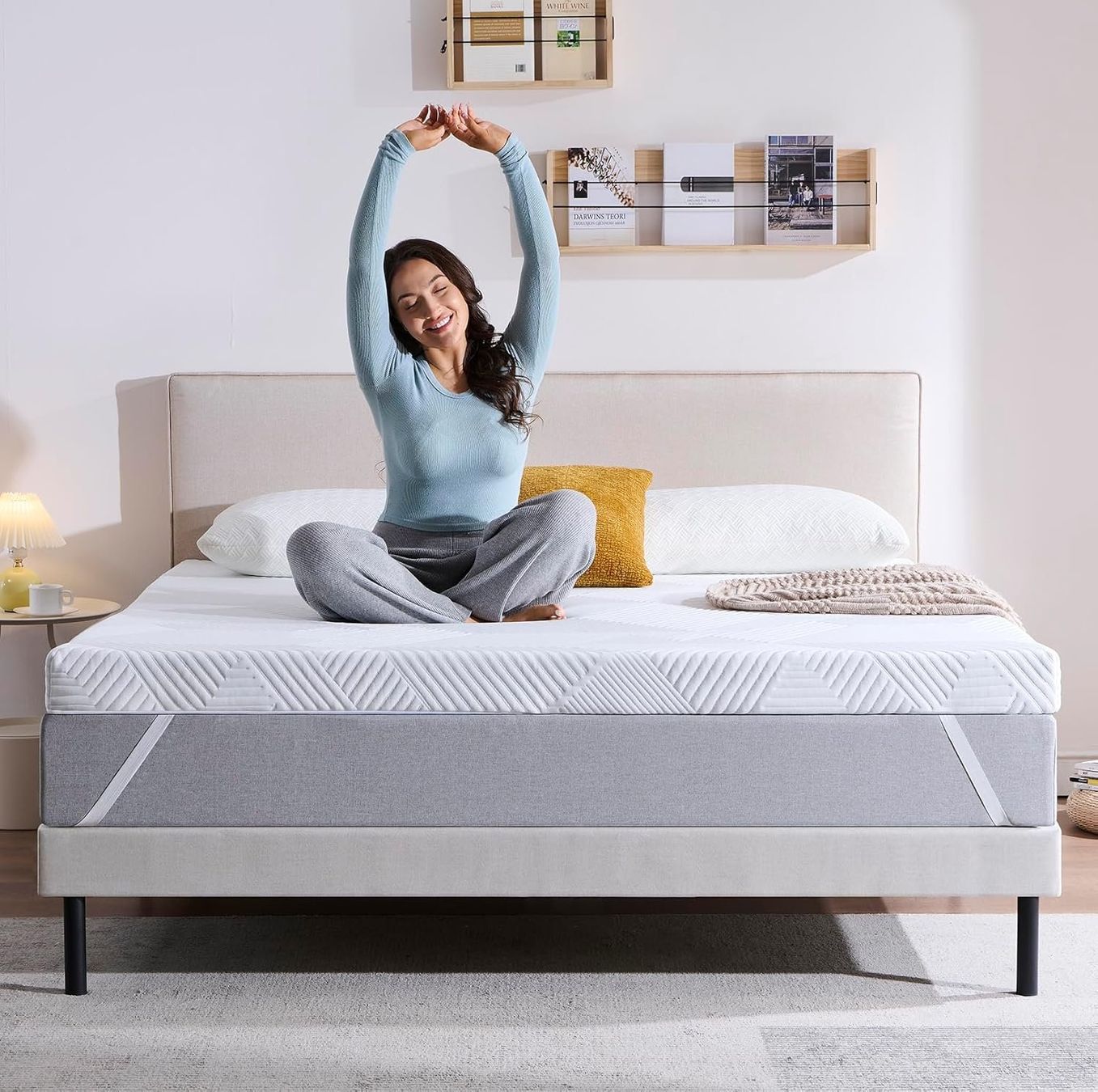 Matelas: Matratzentopper 180x200 cm Gel Komfortschaum 7,5 cm – Neuf avec emballage d'origine à Neuhausen am Rheinfall par HugoVerkauft 1