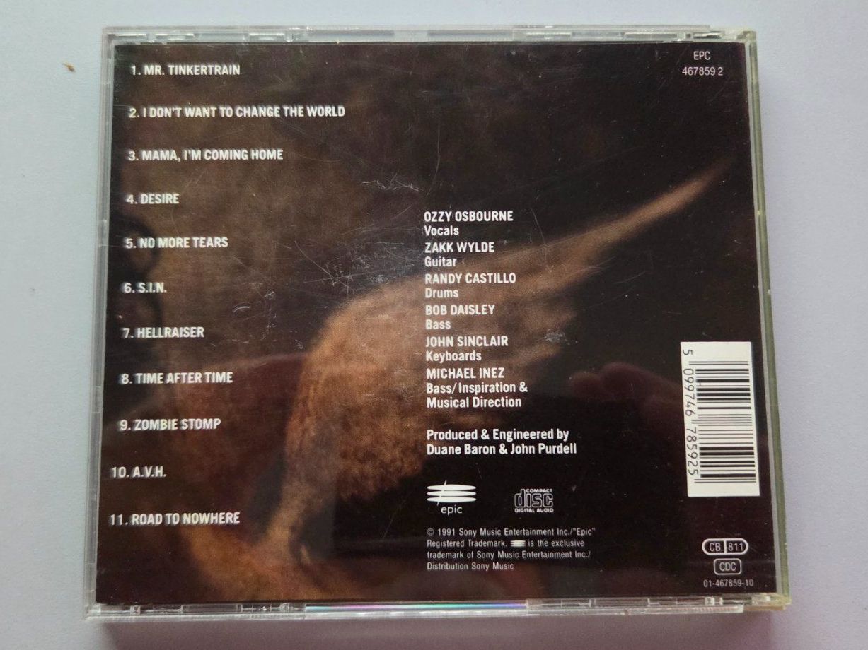 CD: CD Ozzy Osbourne - No More Tears – Usato da Schaffhausen venduto da Kellerrassel 2
