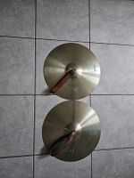Paiste Becken Set Band 14 Zoll mit Lederriemen gebraucht