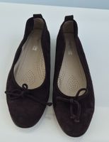 Ballerinas CH Gr. 37.5 braun Wildleder Made in Italy