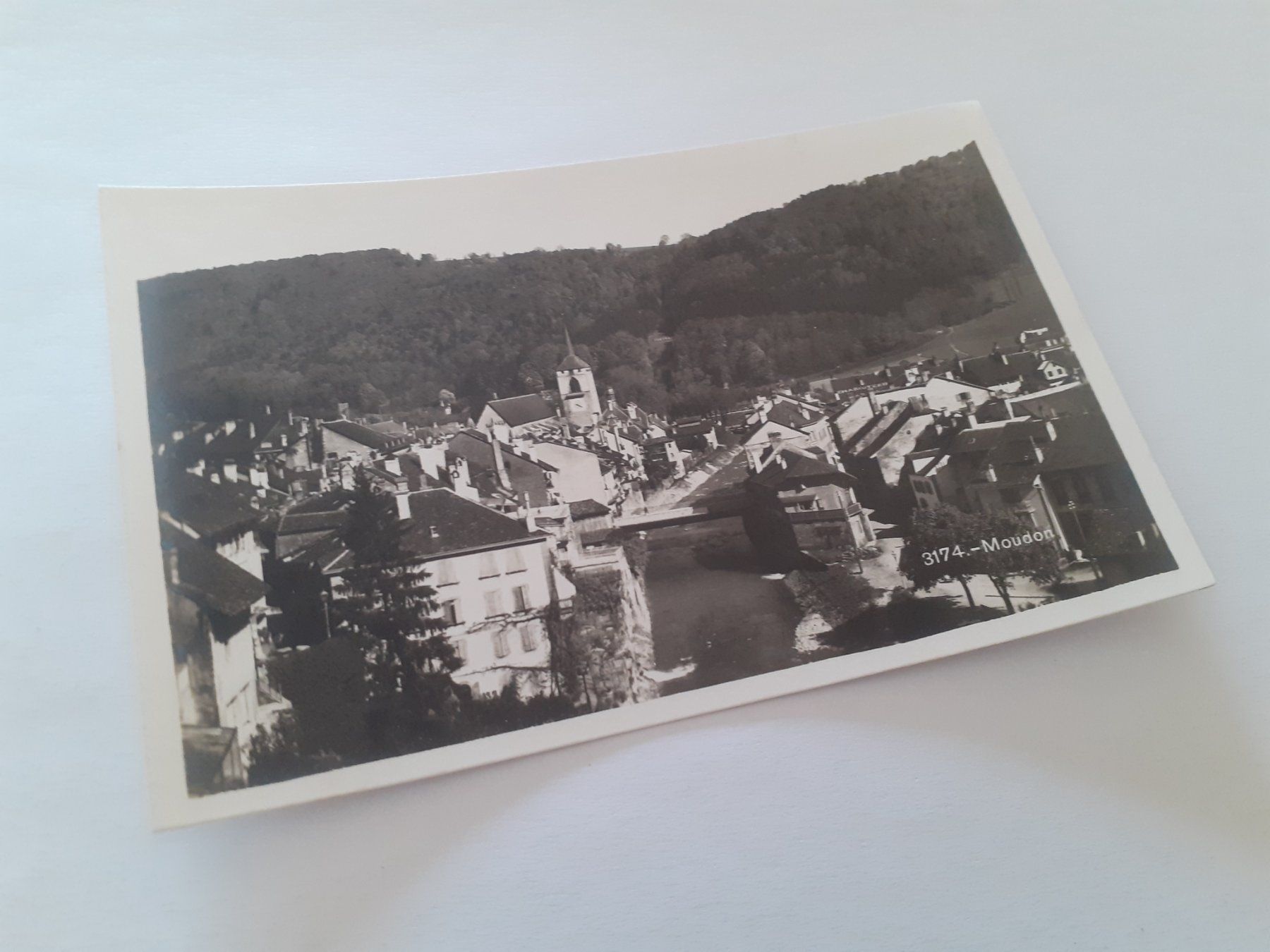 Cartoline postali: MOUDON – Usato da Winterthur venduto da Ornyx7