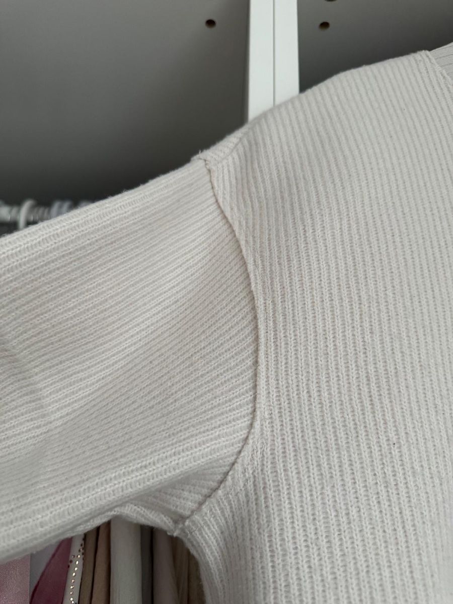 Maglioni & Felpe: Gestreifter Pullover, weiss, Oversized, Grösse XS Zara – Usato da Zofingen venduto da ismail01a 4