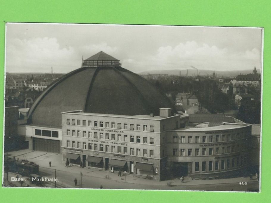 Cartoline postali: Basel, Markthalle – Usato da Zürich venduto da t24_de