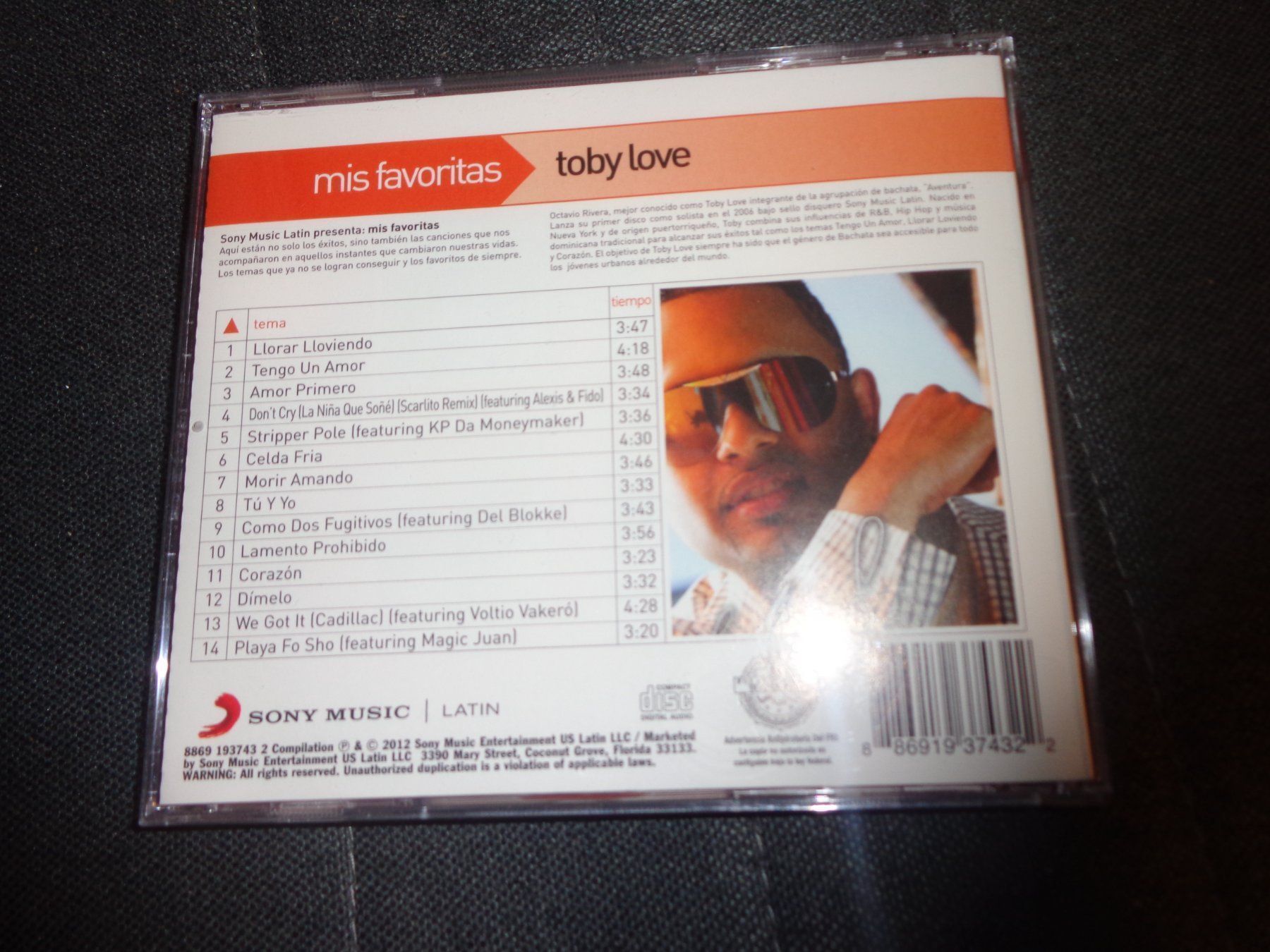 CD: Mis Favoritas - Toby love CD – Usato da Olten venduto da Disc-Ausverkauf 1