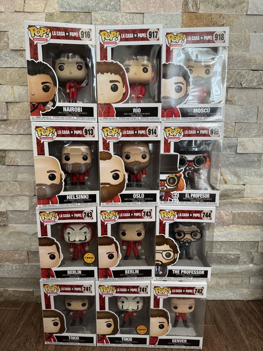 Funko Statuette: Funko Pop La Casa del Papel – Usato da villa luganese venduto da Massimo123456