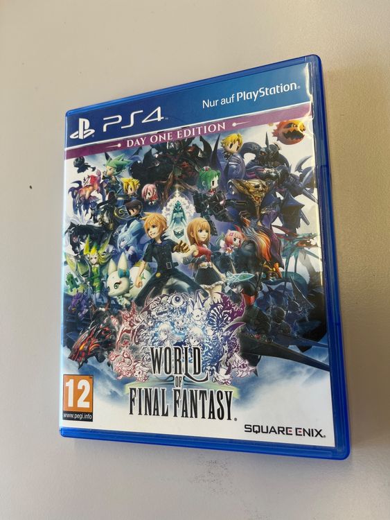 World Of Final Fantasy Sur PS4 - Version Promo Presse PAL, Très Bon état