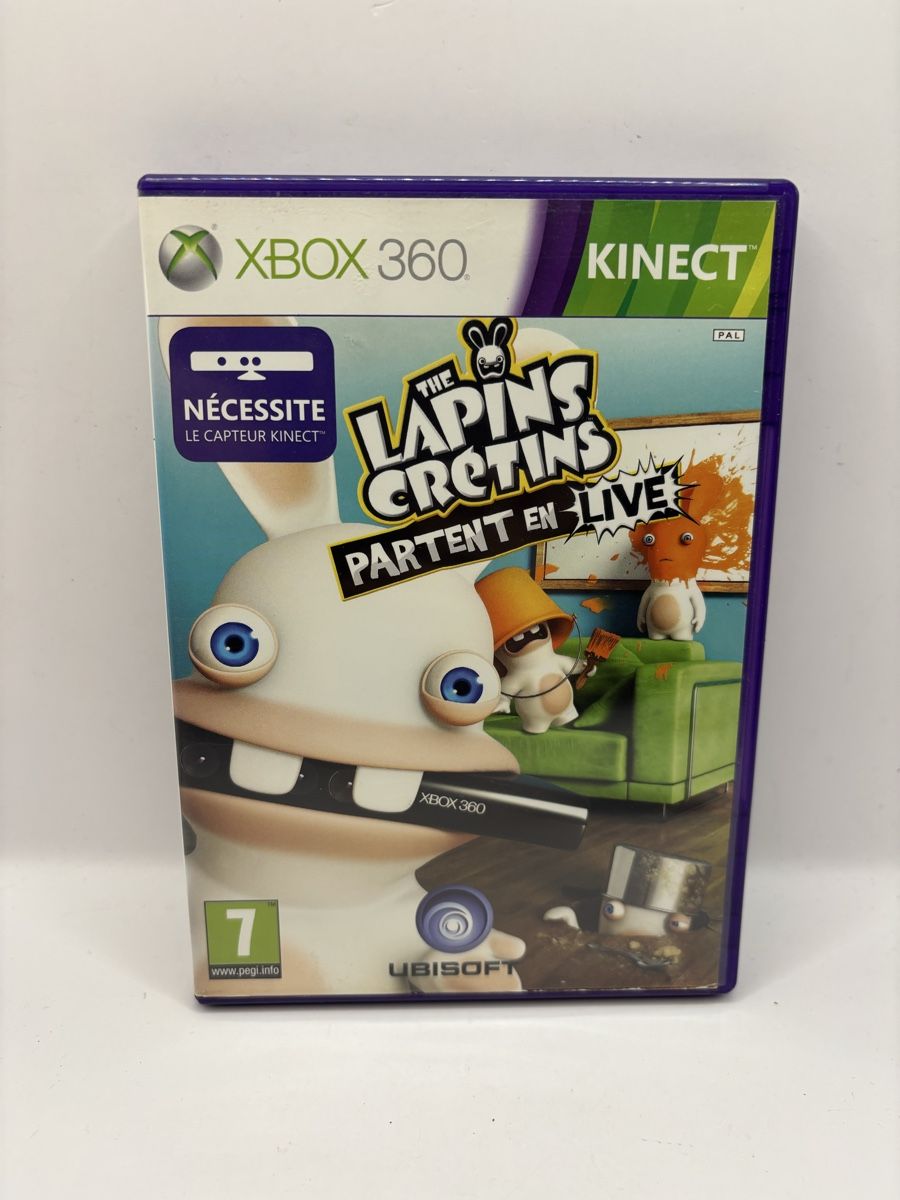 Giochi: Lapins Crétins Partent en Live Xbox360 – Usato da Genève venduto da sho_67qj
