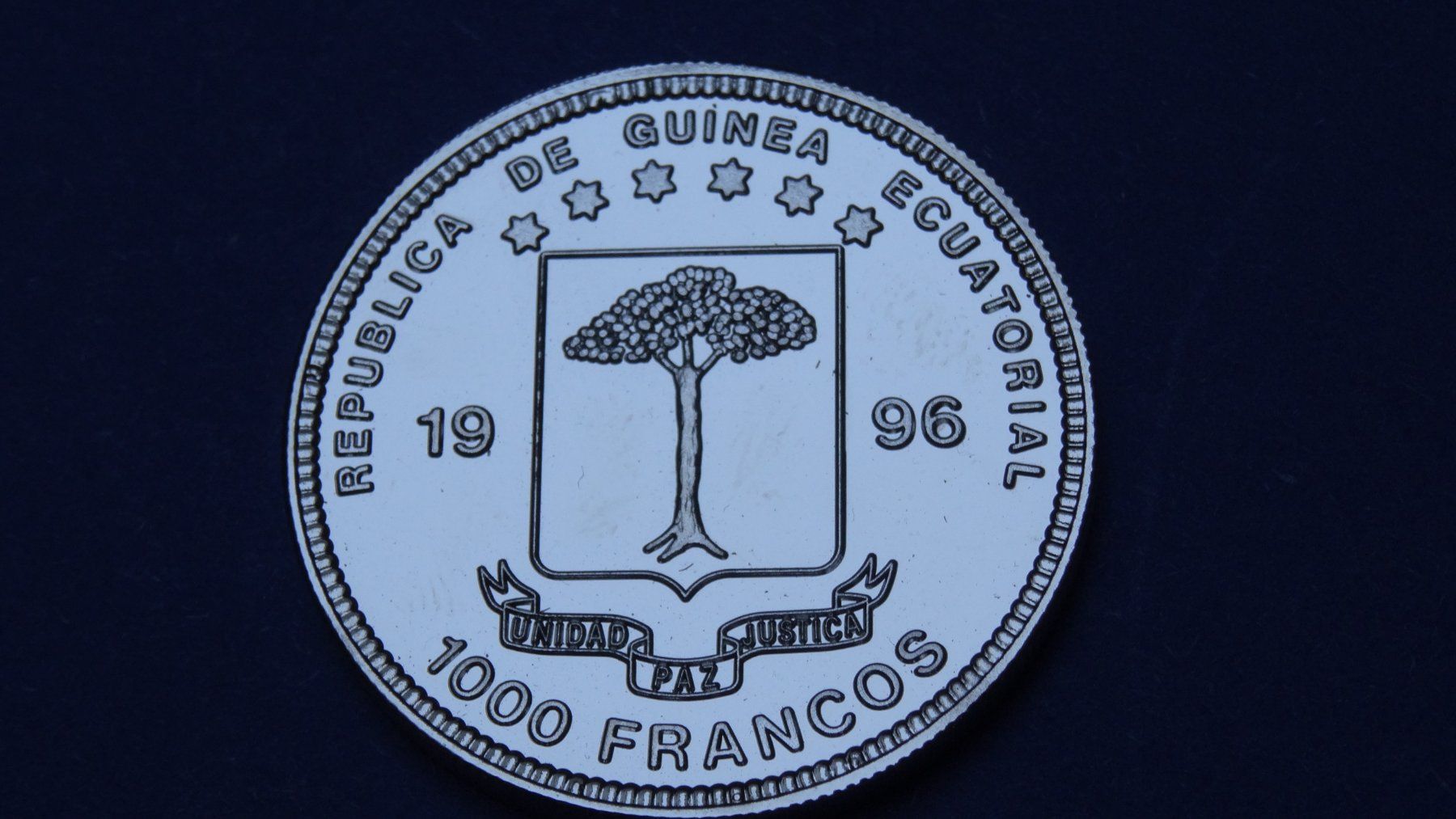 Medaglie: grosse Medaille äquitorial Guinea 1996 – Usato da Lupfig venduto da Hubi64 1