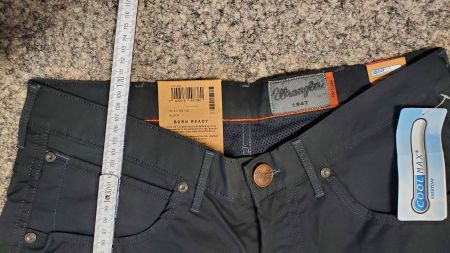 Die letze Wrangler Jeans 36/28+29 gekürzt