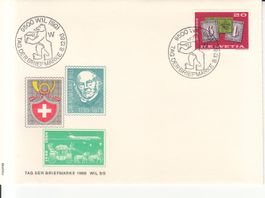 TdB 1968 Wil, Brief mit SST S. 690 1968