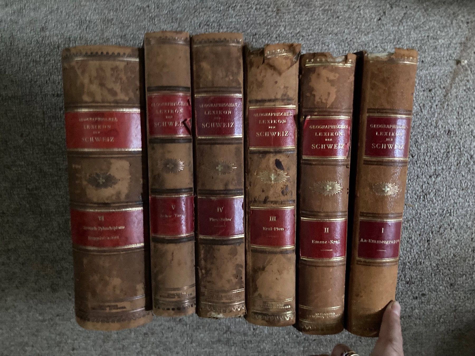 Libri: Geographisches Lexikon der Schweiz 1902 – Usato da Adliswil venduto da tchest007
