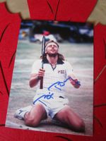 TENNIS LEGENDE BJÖRN BORG AUTOGRAMMKARTE ORIGINAL ANTIK