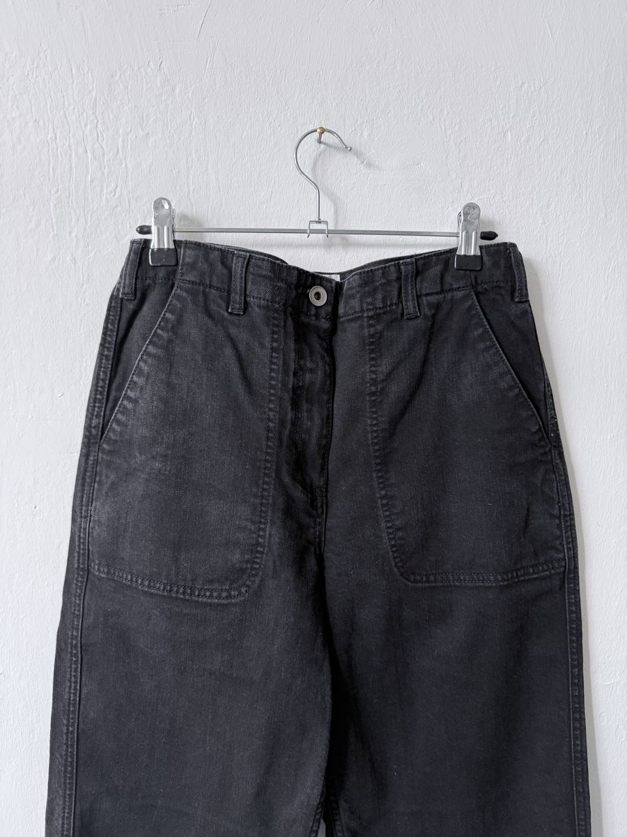 Toast Pantaloni: TOAST Hosen schwarz Grösse 8  – Nuovo (secondo la descrizione) da Basel venduto da A-Z-B