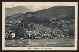 AK Leissigen am Thunersee, Panorama