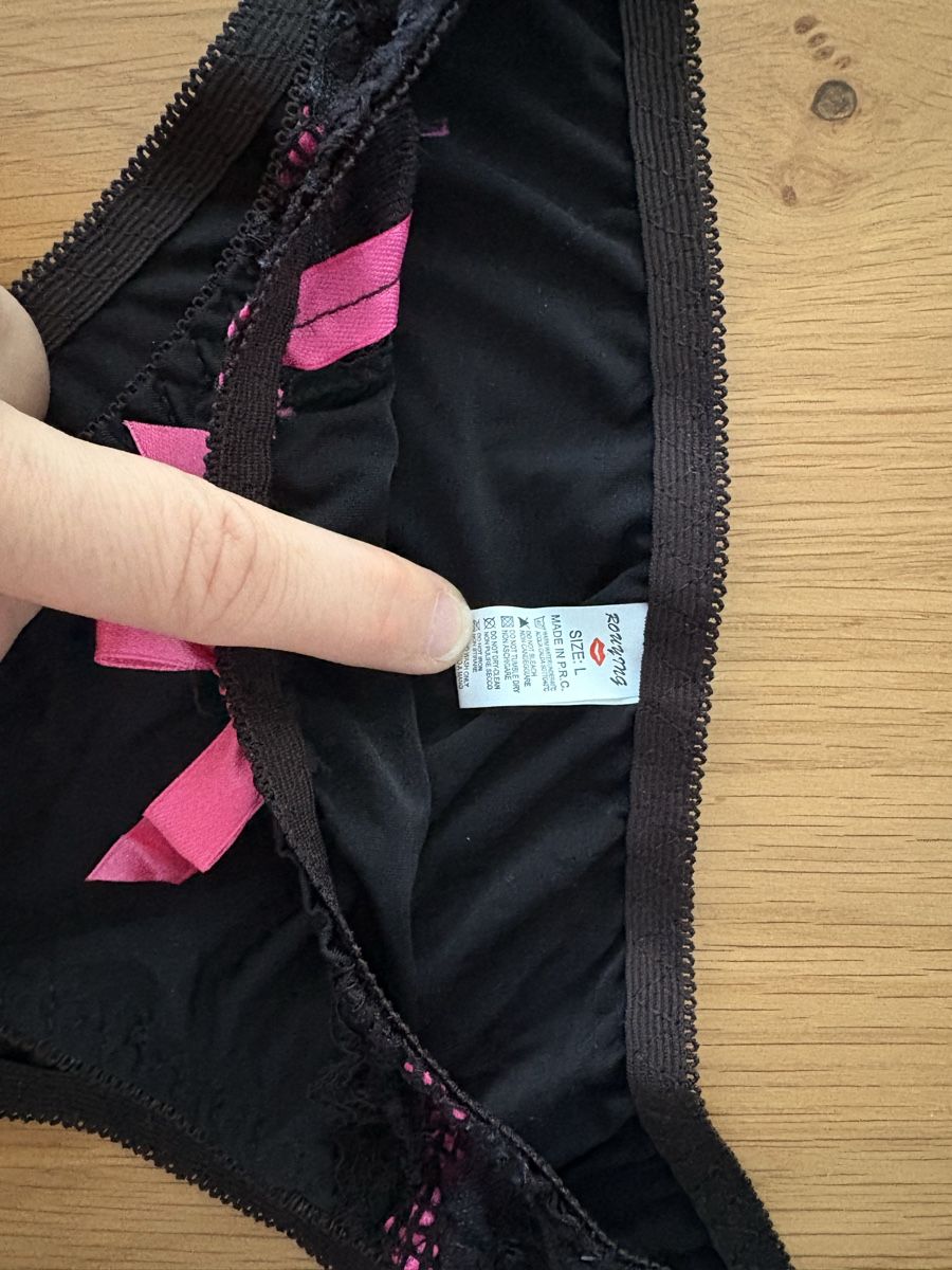 Altra biancheria intima: Set due slip donna nero – Usato da S. Antonino venduto da FedeKikka88 4