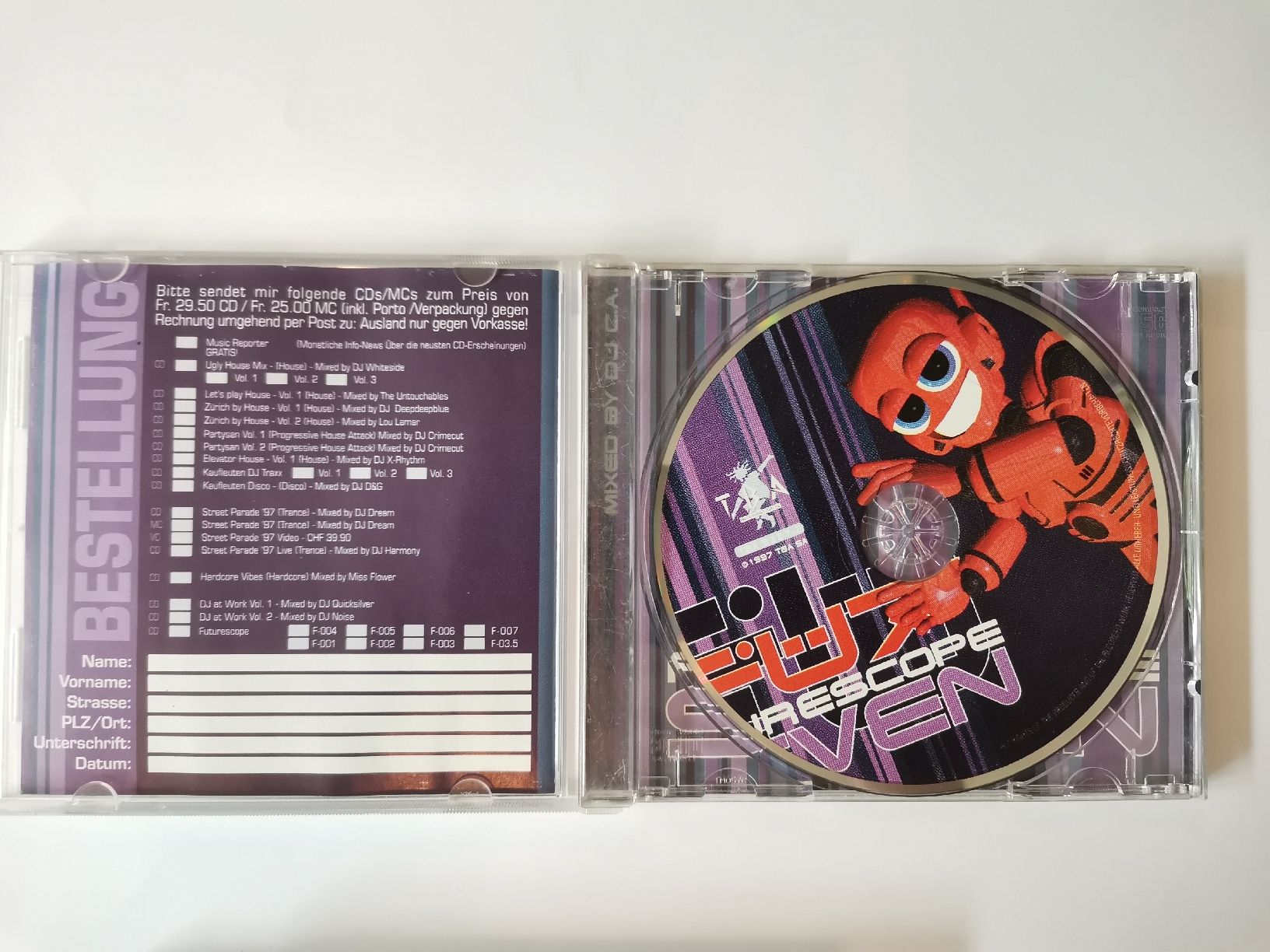 CD: Futurescope CD Collection 7, 8, 9 Mixed by DJ C.A. 3er Pack – Usato da St. Antoni venduto da AJTurner 4