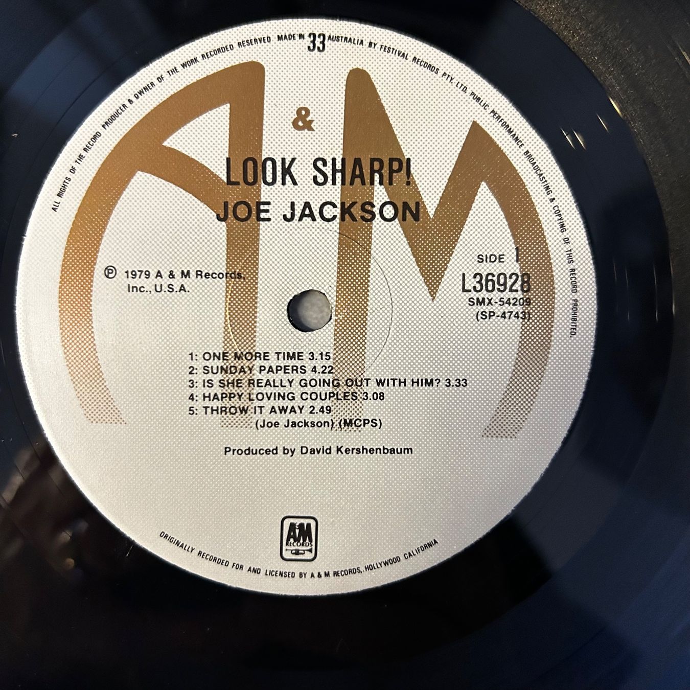 Dischi in vinile: Joe Jackson - Look Sharp! - Vinyl Schallplatte - Top Zust... – Usato da Aesch BL venduto da BernisFlomi 2