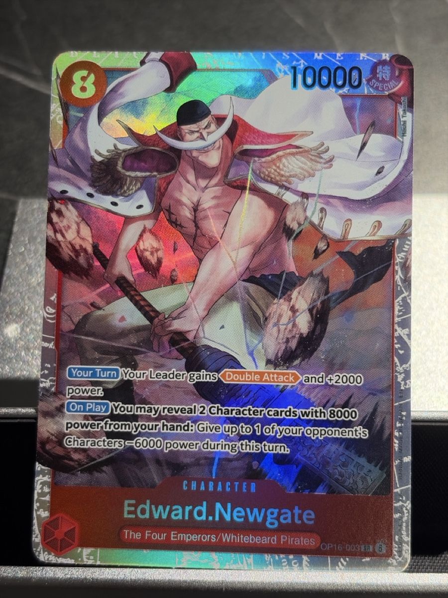 Bandai Carte collezionabili: One Piece OP16-003 Edward.Newgate, Englisch – Nuovo (secondo la descrizione) da St. Gallen venduto da cambitcg