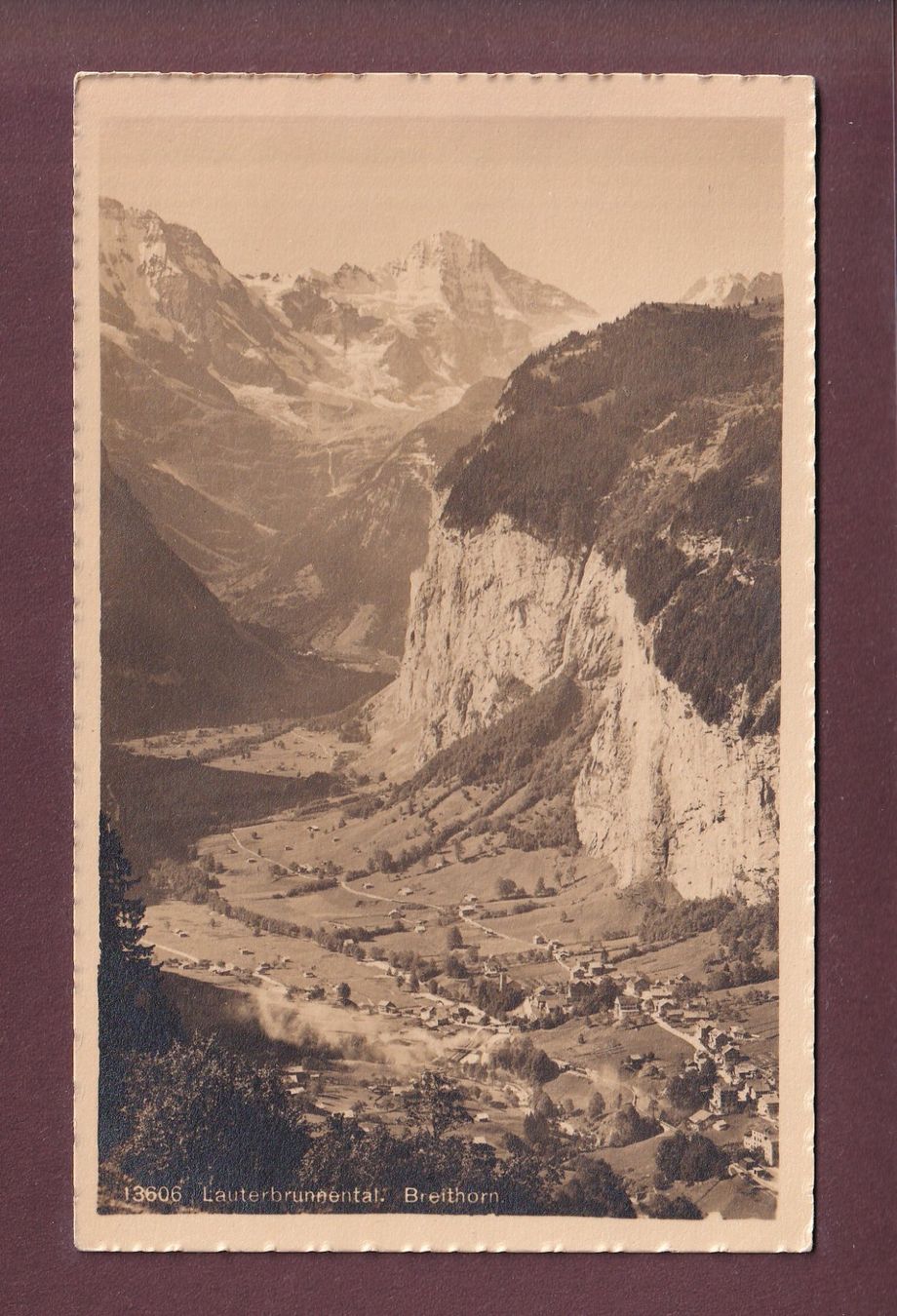 Cartes postales: LAUTERBRUNNENTAL - Breithorn – D'occasion à Pully par nicecards