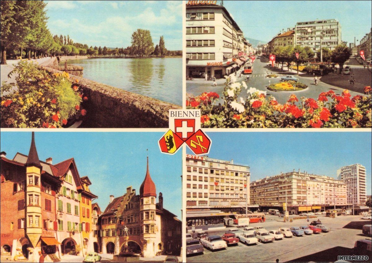 Cartes postales: Biel Bienne // Oldtimer // Sommer – D'occasion à Basel par intermezzo12
