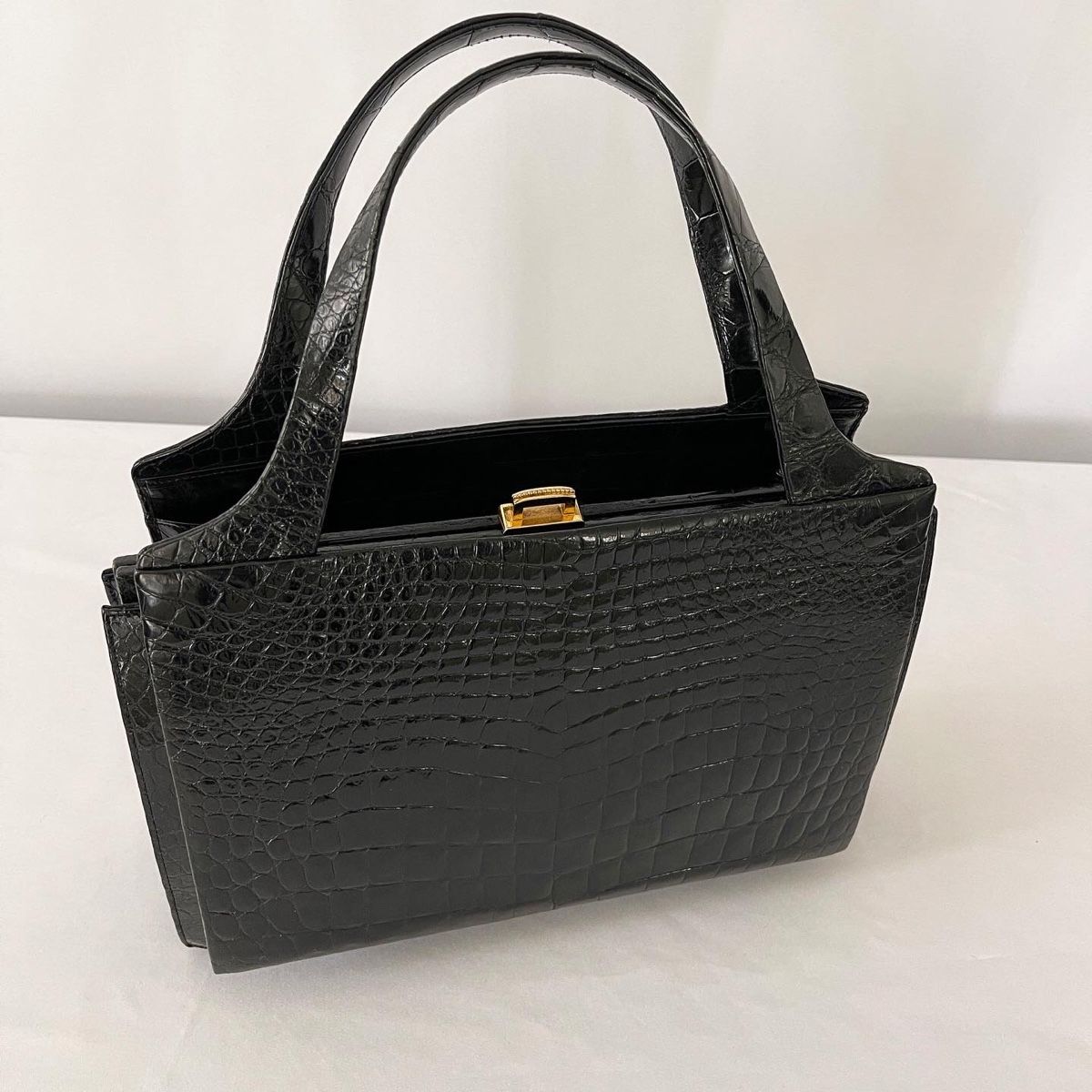 Borse da donna: CROCODILE LEATHER VINTAGE BAG – Nuovo (secondo la descrizione) da Freienbach venduto da Avviivva_Shop 2