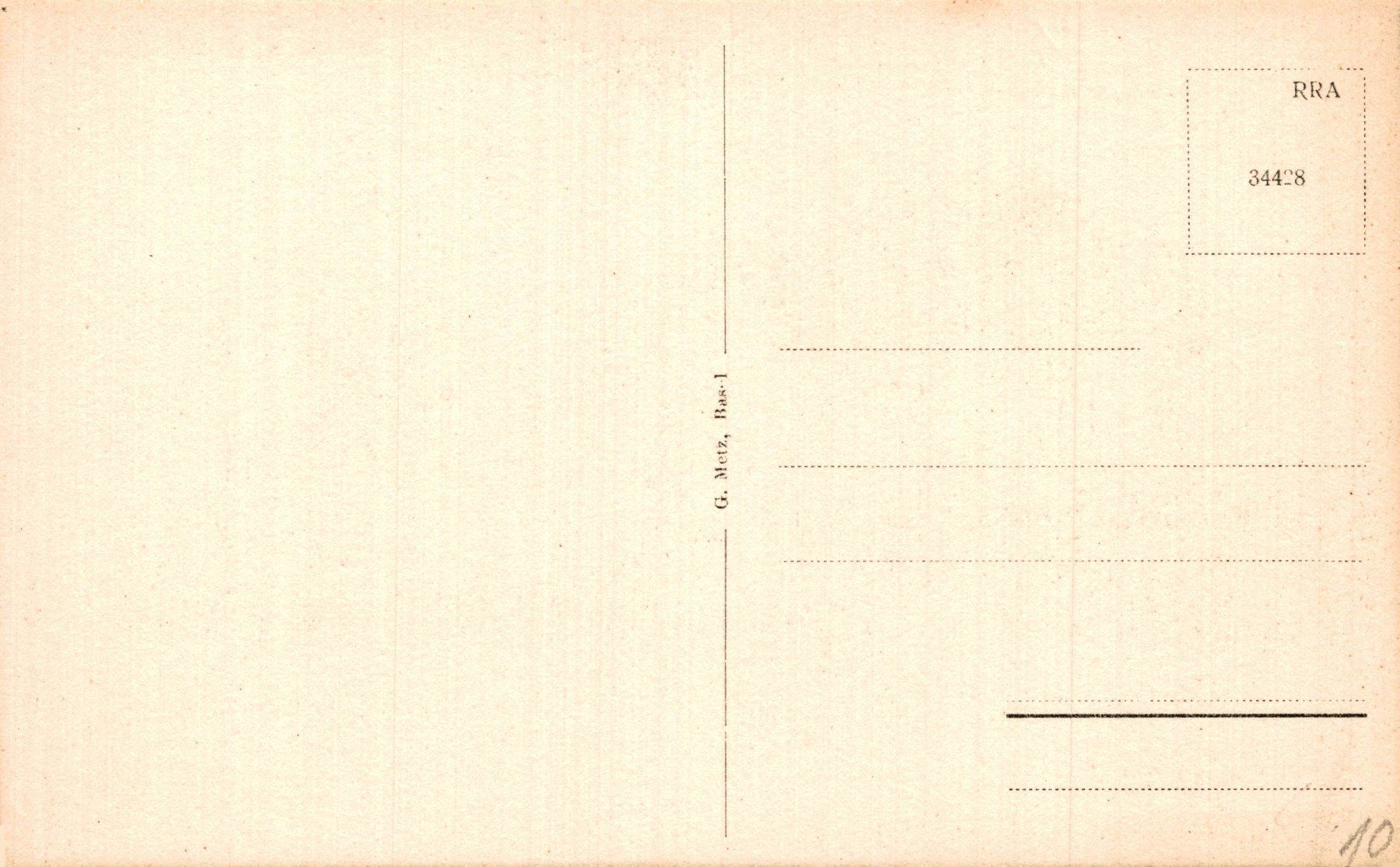 Cartoline postali: Relief vom Birsigtal. Birsigtal - Bahn – Usato da Bronschhofen venduto da Astore 1