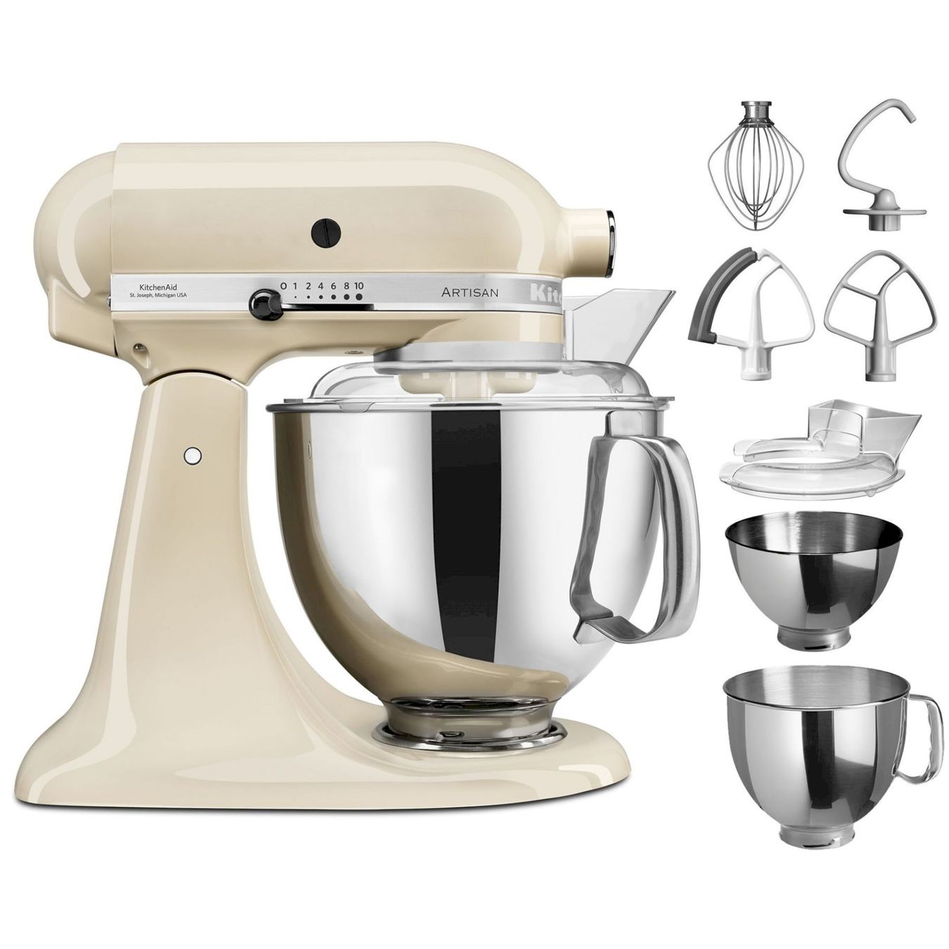 Kitchenaid Elettrodomestici da cucina: KitchenAid 5KSM175PS EAC Küchenmaschine – Nuovo e nell'imballaggio originale da Bottighofen venduto da zaap