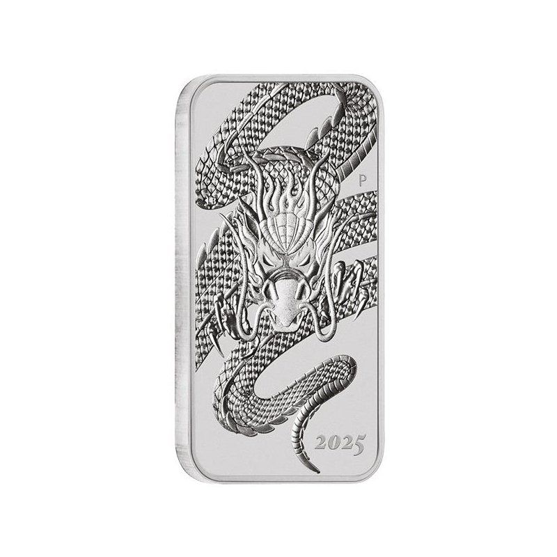 Metalli preziosi: 1 Unze Silberbarren - Rectangular Dragon 2025, Gekapselt – Nuovo (secondo la descrizione) da Obergösgen venduto da Prokofiev 8