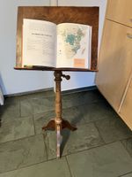 Antique Wooden Music Stand Adjustable Height & Angle