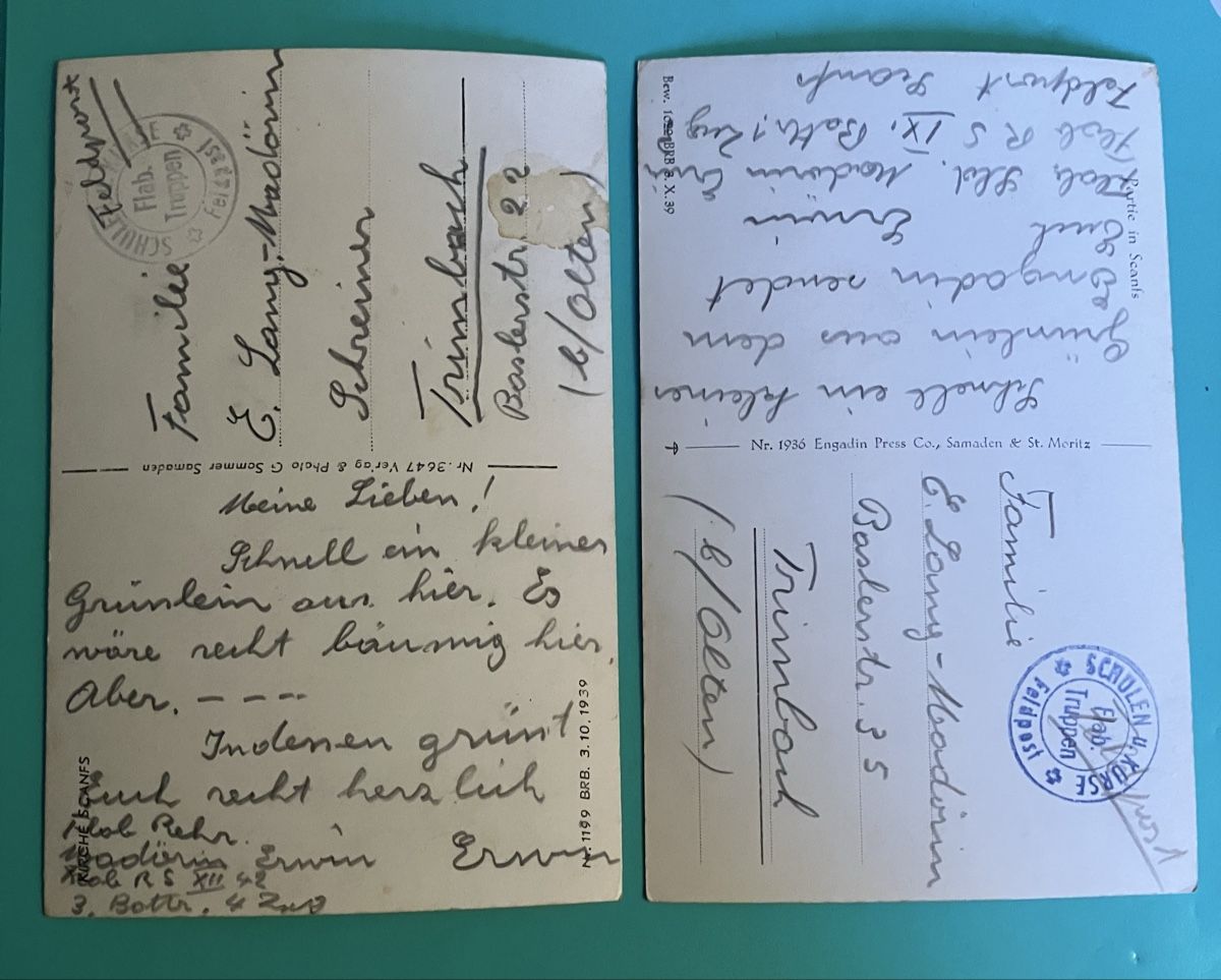 Cartoline postali: Alte Ansichtskarten Dorf Kirche Scanfs – Usato da Bauma venduto da Baumer71 1