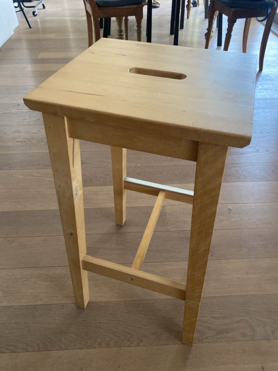 Ikea Hocker: Barhocker Birkenholz furniert – Gebraucht aus Niederrohrdorf von StefMont 1