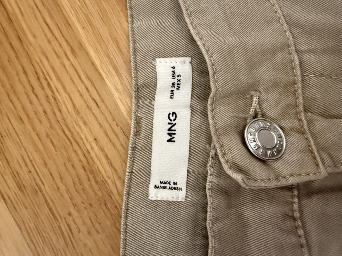 Mango Pantaloni: Cargo Hose MNG beige – Nuovo (secondo la descrizione) da Zürich venduto da mha_mx9n 3