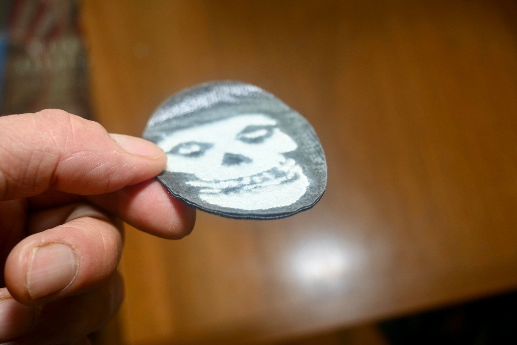 Dischi in vinile: VINTAGE Misfits Crimson Ghost Skull Patch / Badge – Usato da Pfaffhausen venduto da mono_rec 5