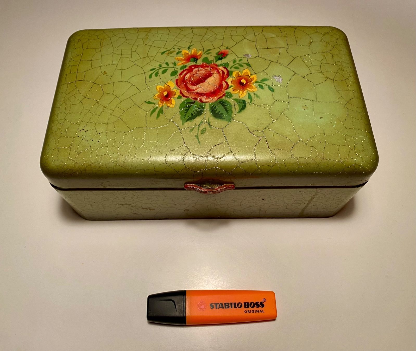 Contenitori & Simili: Antike handbemalte Dose – Usato da Basel venduto da curated_finds 3
