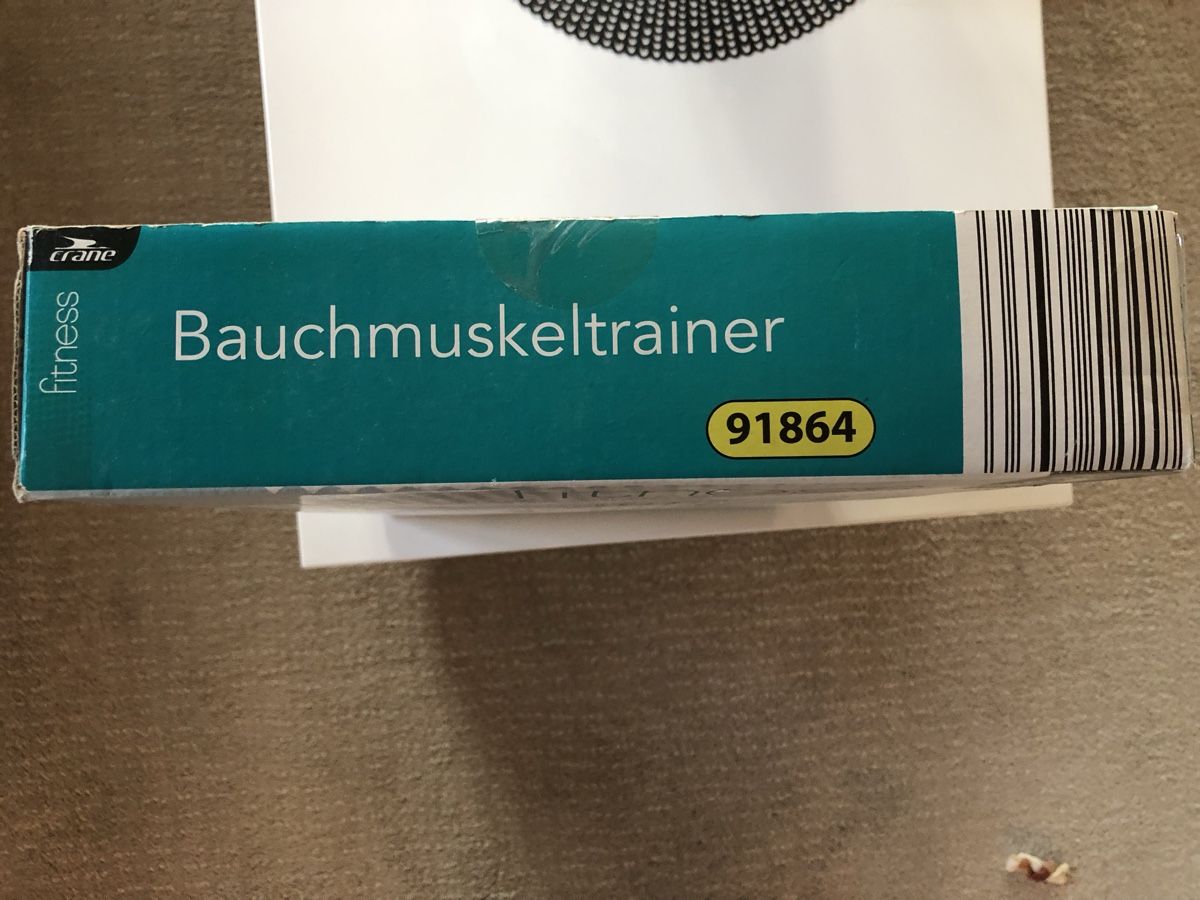Aldi Hometrainer: Bauchmuskeltrainer neu – Nuovo e nell'imballaggio originale da Zweidlen venduto da Maerliharo_57 2