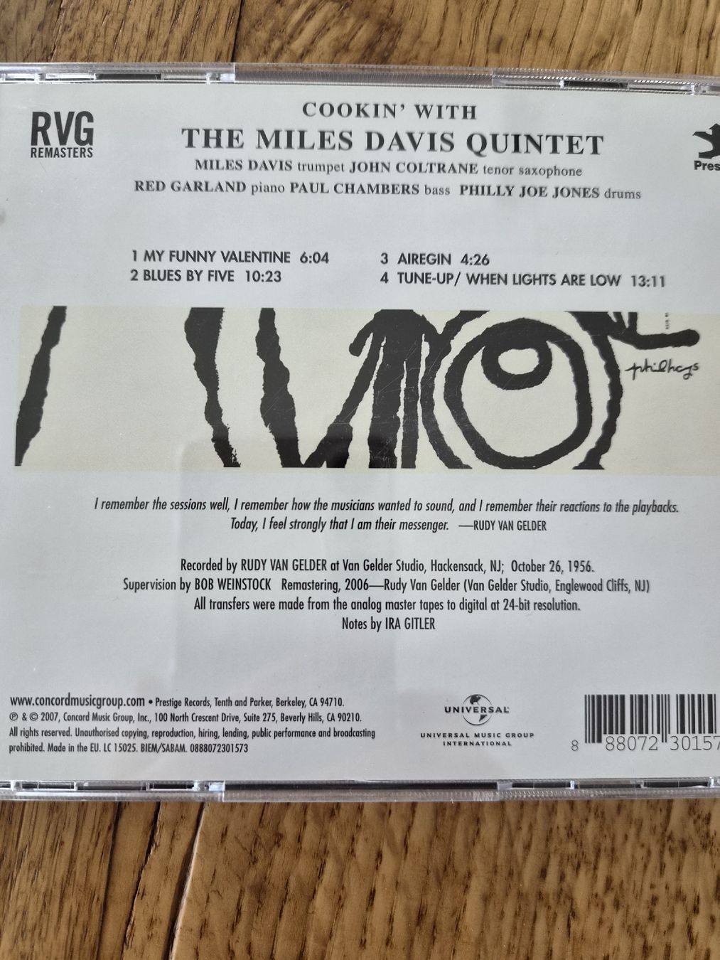 CDs: MILES DAVIS QUINTET COOKIN' – D'occasion à Zofingen par Tinpan 3