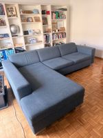 Ausziehbares Sofa grau