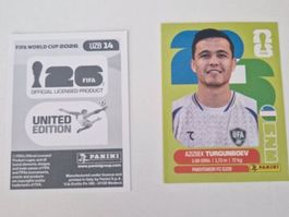 Panini Sticker UZB14