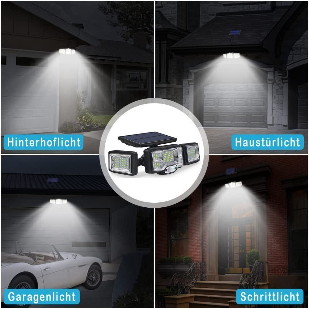 Lampade: Solar Wandleuchte mit Bewegungsmelder – Nuovo (secondo la descrizione) da Thun venduto da keller001 4