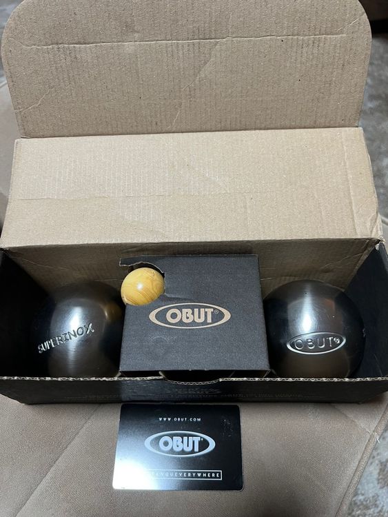 3 boules de Pétanque Obut - Sport & Plein air