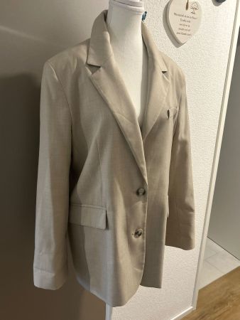 Blazer beige  von Bershka Gr. S