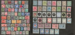 104 Marken Niederlande mit Falz