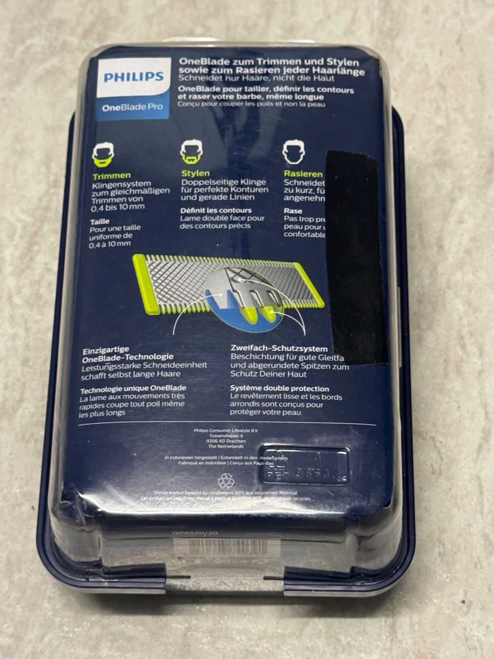 Philips Rasoi & Lamette da barba: Phillips Oneblade Pro QP 6520/20 – Nuovo (secondo la descrizione) da Kaiseraugst venduto da Drasa 1