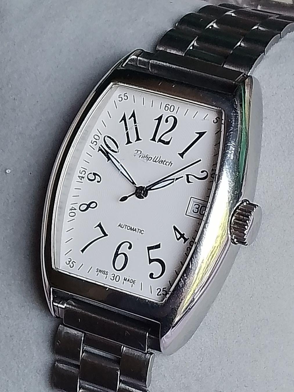 Swiss Orologi: Philip Watch Panama Stahl Automatic läuft – Usato da Agno venduto da sam2608 2