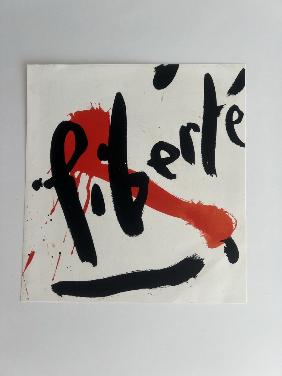 Grafica & Litografie: Rudolf Mumprecht, Siebdruck – Usato da Rain venduto da Pic-Ass