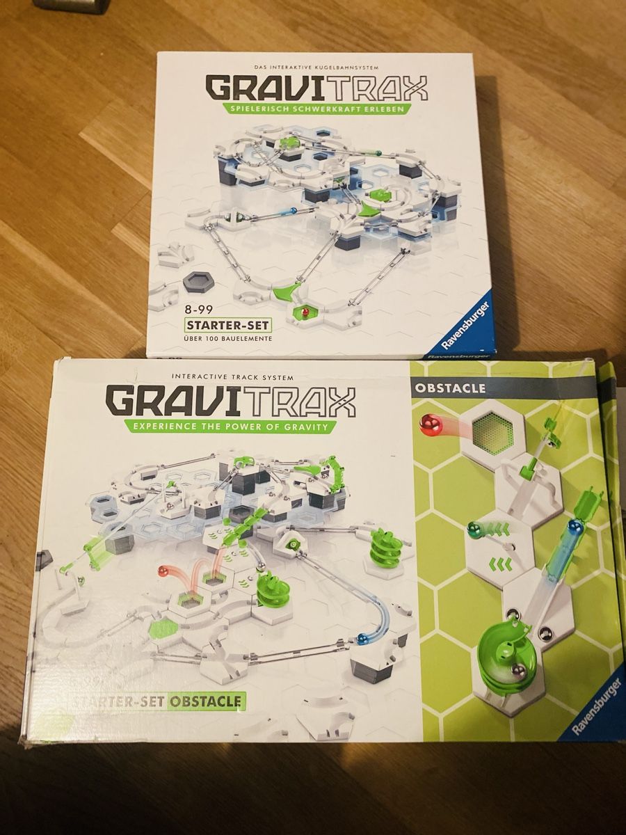 Ravensburger Kit di costruzioni: Gravitrax (Strater-Set und Starter-Set Obstacle) – Usato da Zürich venduto da atenavat80