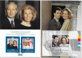 1992-1993: Liechtenstein 2 Blocks Maxi-PK