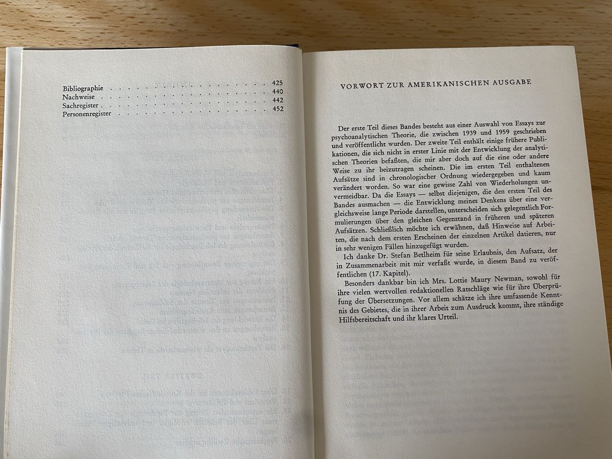 Bücher: Ich-Psychologie - Heinz Hartmann – Gebraucht aus Schwarzenburg von Michellu 6